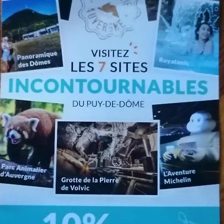 Basilic, 4 Pers. Saint Antoine, Orcival, Sancy Auvergne Apartment