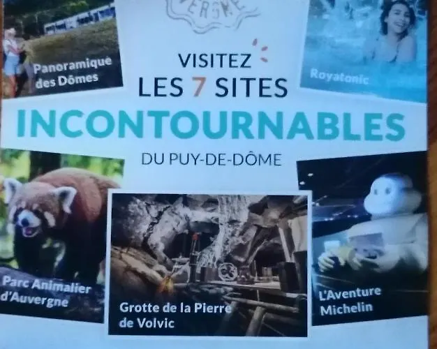 Basilic, 4 Pers. Saint Antoine, Orcival, Sancy Auvergne Апартаменты